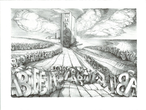 Bob Tomolillo, “Empathy”, 2018, lithograph,  22x30