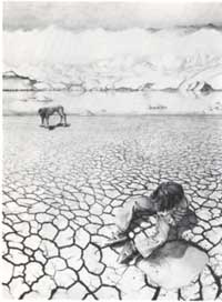 lithograph Rites of Passage III