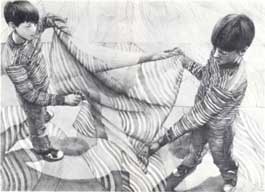 lithograph Rites of Passage VII